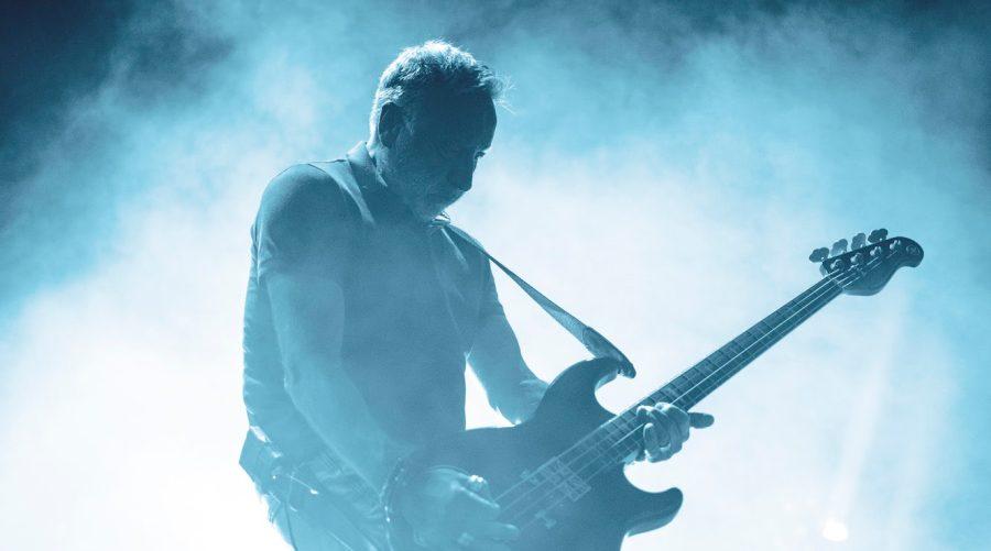 Peter Hook performing with The Light in London on the July 2022 Joy Division: A Celebration tour (Adam Hampton-Matthews for Live4ever)