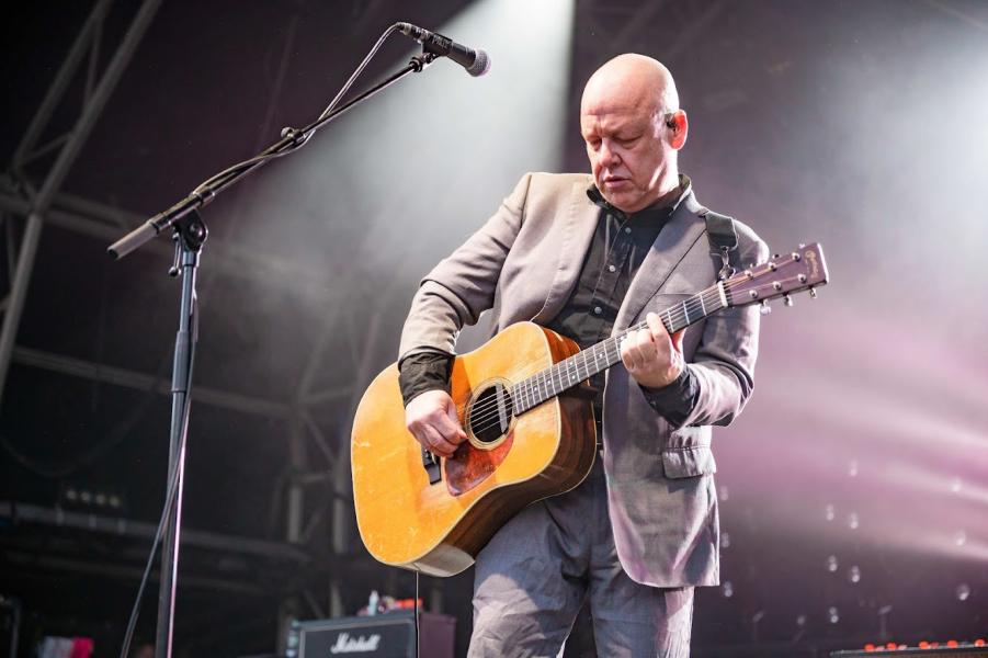 Photo of Pixies playing the Sounds Of The City 2022 concert series at Castlefield Bowl in Manchester on July 5th (Gary Mather for Live4ever)