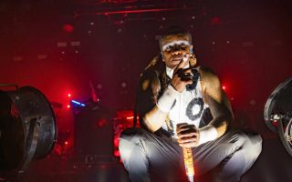 Photo of The Prodigy live in Manchester on their Fat Of The Land 25th anniversary tour (Gary Mather for Live4ever)
