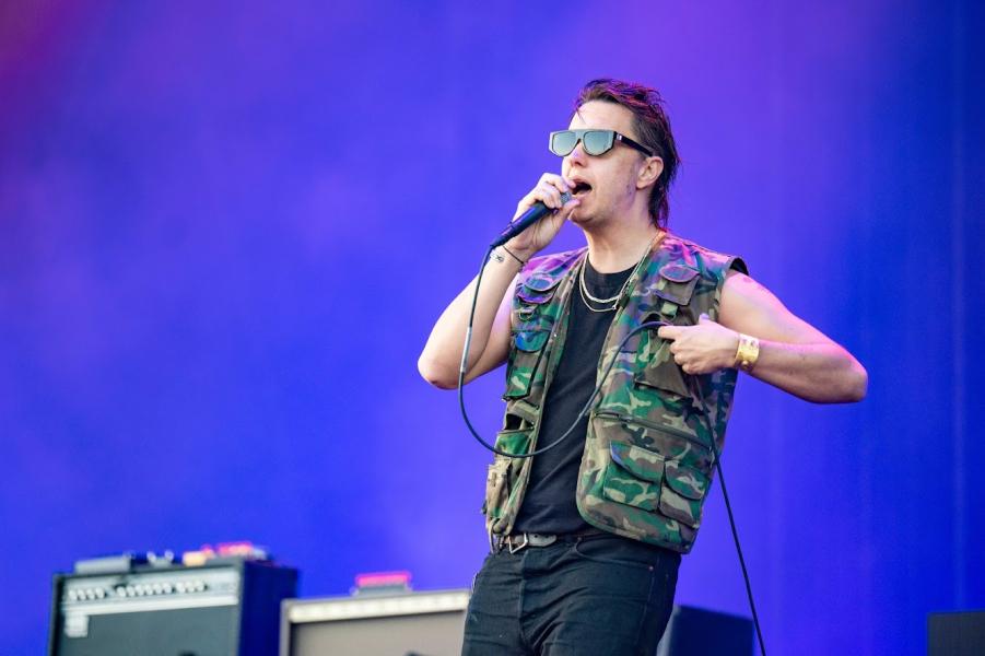 Julian Casablancas with The Strokes at TRNSMT Festival 2022 (Gary Mather for Live4ever)