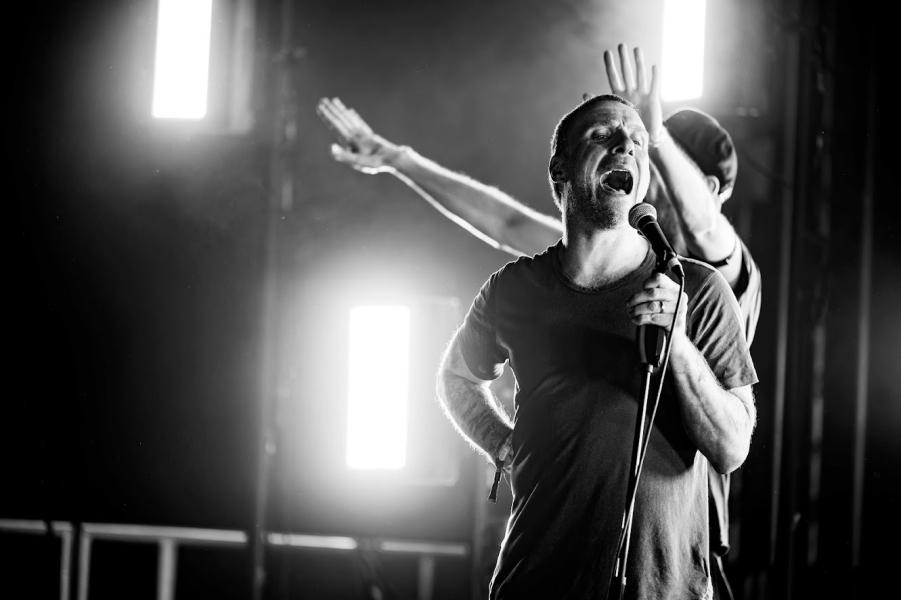 Sleaford Mods live on Day 3, Y Not Festival 2022 (Gary Mather for Live4ever)