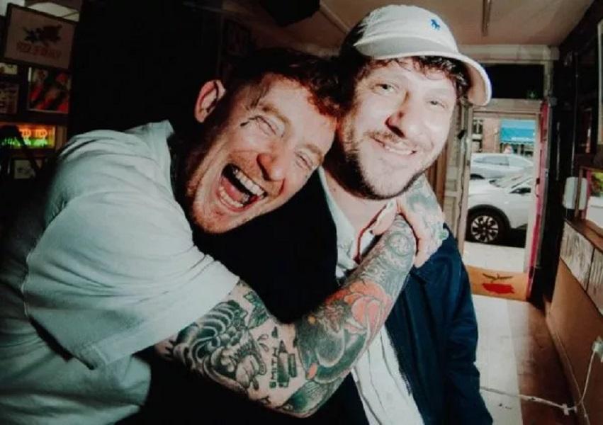 Frank Carter and Jamie T by Bridie Florence