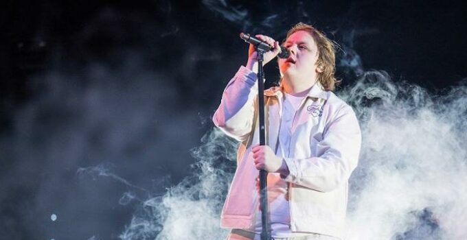 Lewis Capaldi live at the Manchester AO Arena