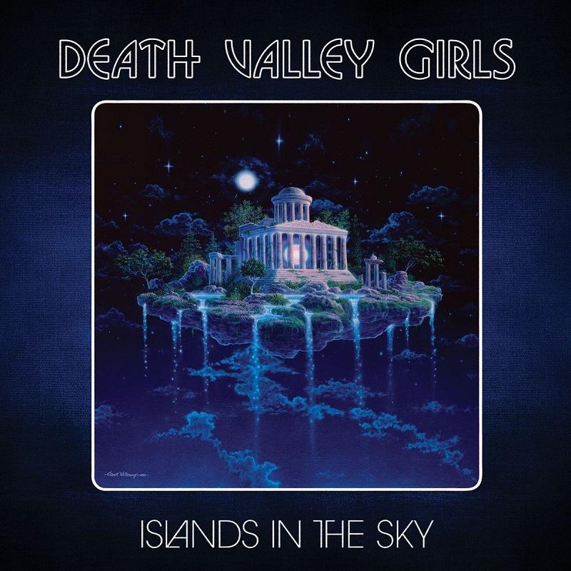 Artwork for Death Valley Girls' 2023 album Islands In The Sky