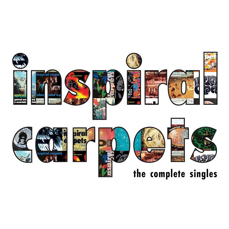 Artwork for Inspiral Carpets' 2023 compilation The Complete Singles