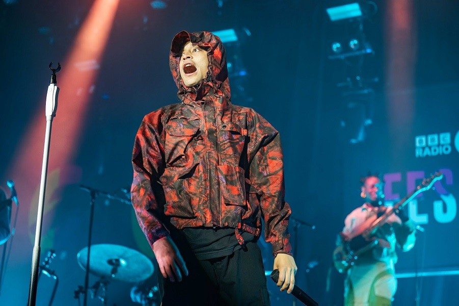 Photo of Loyle Carner at the 2023 BBC 6 Music Festival in Manchester (Gary Mather for Live4ever