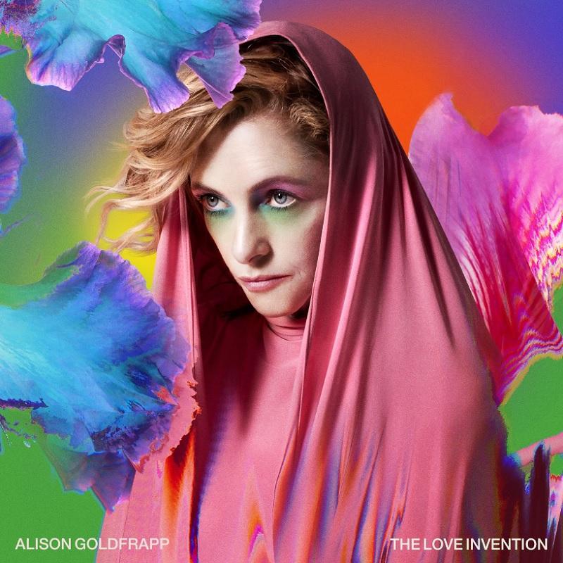 Artwork for Alison Goldfrapp's 2023 debut solo album The Love Invention