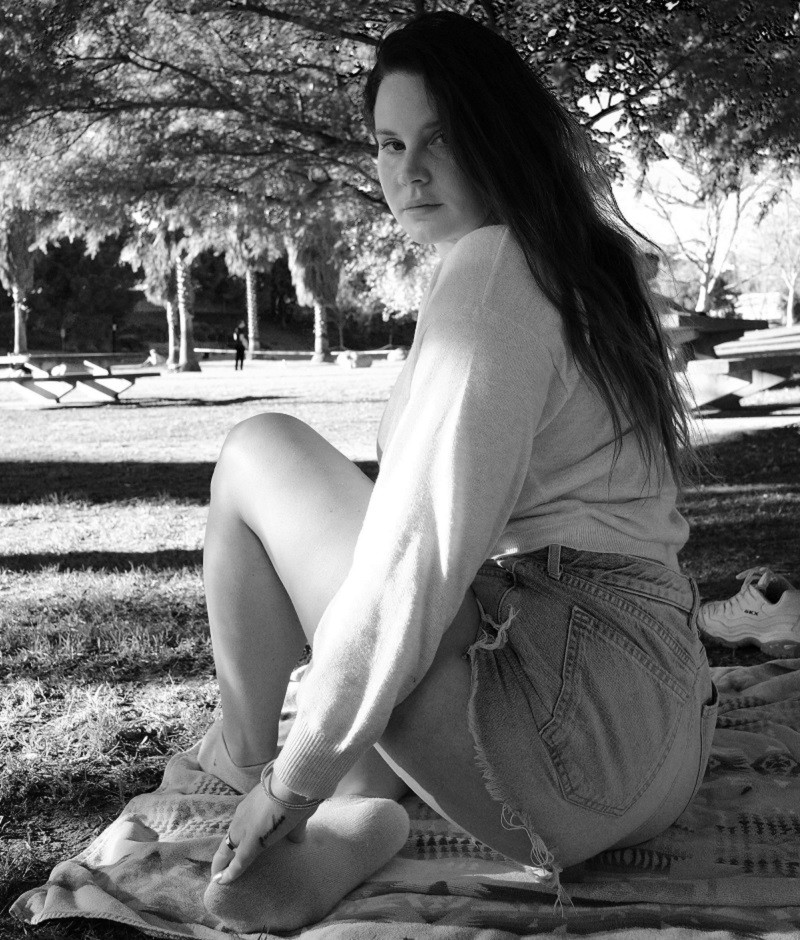 Press photo of Lana Del Rey by Chuck Grant