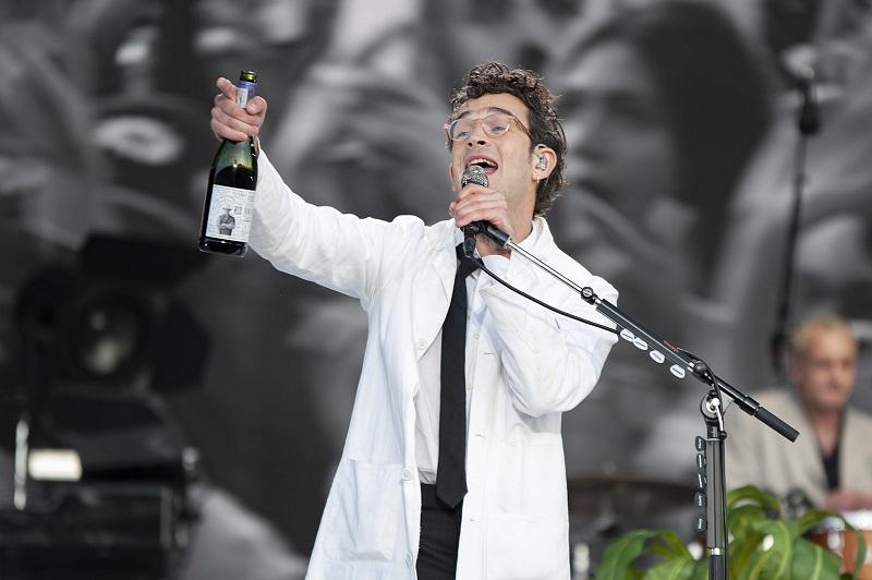 Photo of the 1975 live at radio one's big weekend 2023 (paul smith for live4ever)