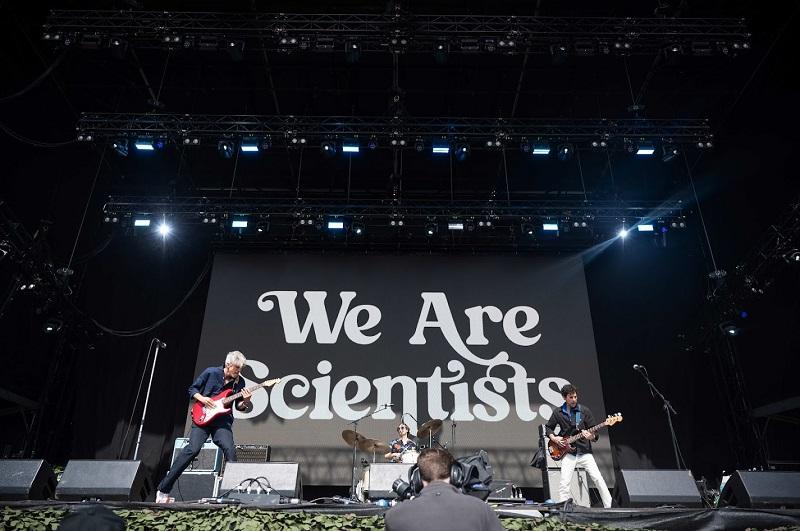 Photo of We Are Scientists playing Kendal Calling 2023 (Gary Mather)