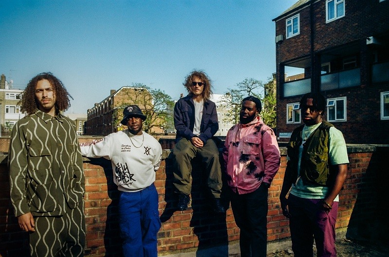 Press photo of ezra collective by aliyah otchere