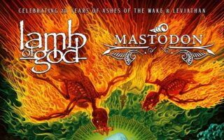 Lamb Of God and Mastodon poster