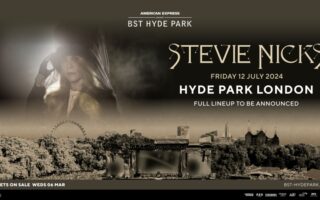 Poster for Stevie Nicks' BST Hyde Park concert