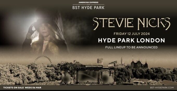 Stevie Nicks to headline BST Hyde Park 2024