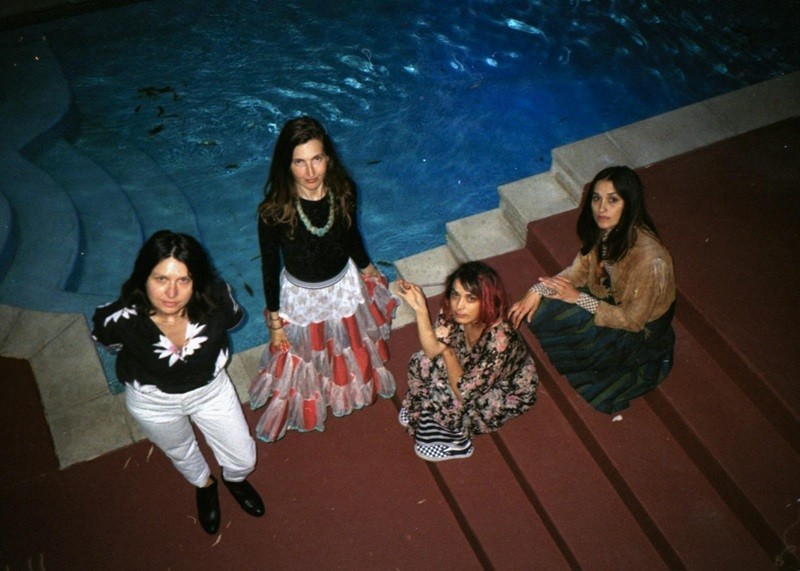 Press photo of warpaint by richard ramirez jr.