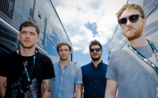 Photo of Twin Atlantic on the Vans Warped Tour in 2012 (Paul Bachmann for Live4ever)