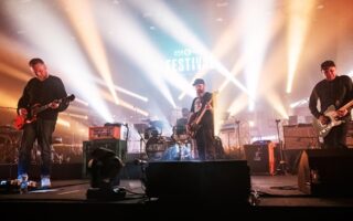 Photo of Mogwai headlining BBC Radio 6 Music Festival 2025 (Gary Mather)