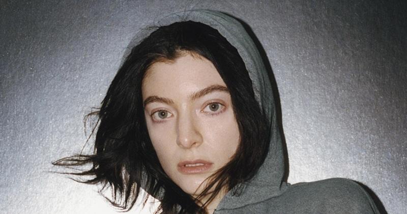 Press photo of Lorde by Thistle Brown