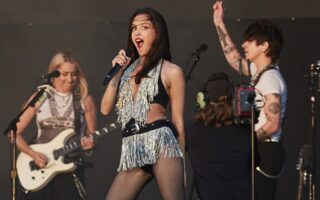 Photo of Olivia Rodrigo headlining BST Hyde Park 2025 on June 27th (Liz Gander for Live4ever)