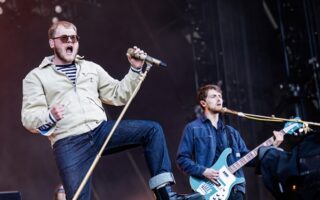 Photo of The Lathums live at Neighbourhood Weekender 2025 (Gary Mather for Live4ever)