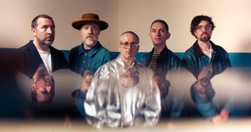 Press photo of Hot Chip by Louise Mason