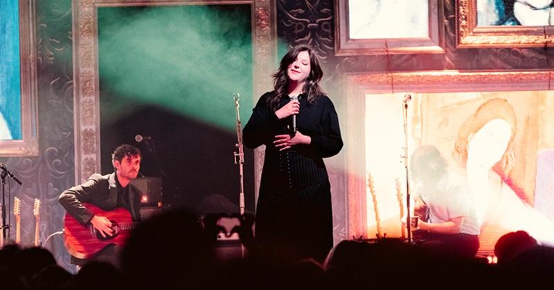 Photo of Lucy Dacus live at the Manchester Academy on July 2nd, 2025 (Jessica Bartolini for Live4ever)