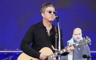 Oasis post live version of Little By Little from Wembley Stadium 10 Photo of Noel Gallagher live with Oasis at Heaton Park, Manchester on July 16th, 2025 (Lisa Mark for Live4ever)