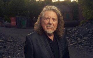 Press photo of Robert Plant by Tom Oldham