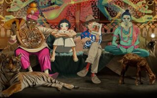 Uncredited press photo of Gorillaz
