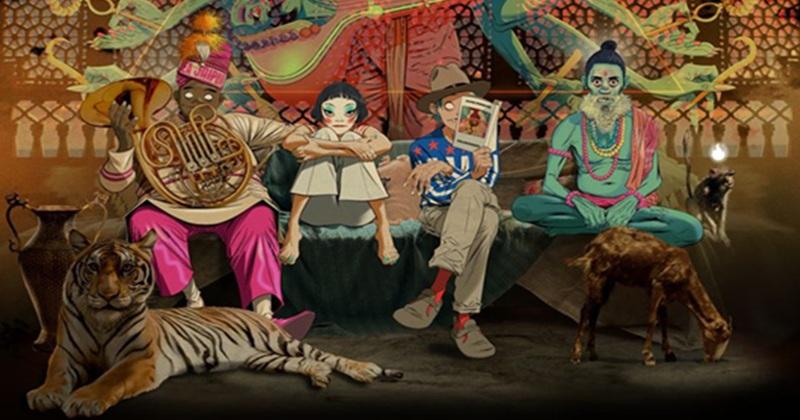 A photo of Gorillaz