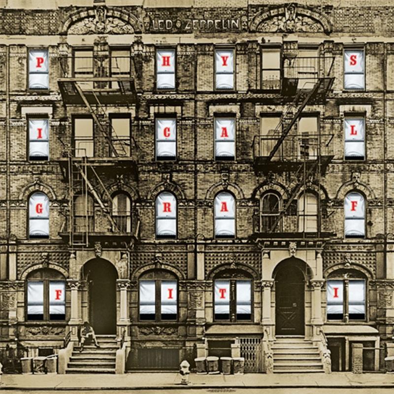 Artwork for the Led Zeppelin album Physical Graffiti