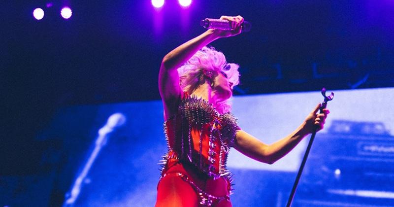 Amyl And The Sniffers live at Alexandra Palace, London: Gig Photos 3 A photo of Amyl And The Sniffers