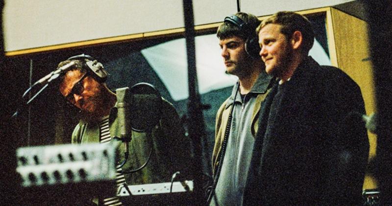 A photo of Damon Albarn, Grian Chatten and Kae Tempest