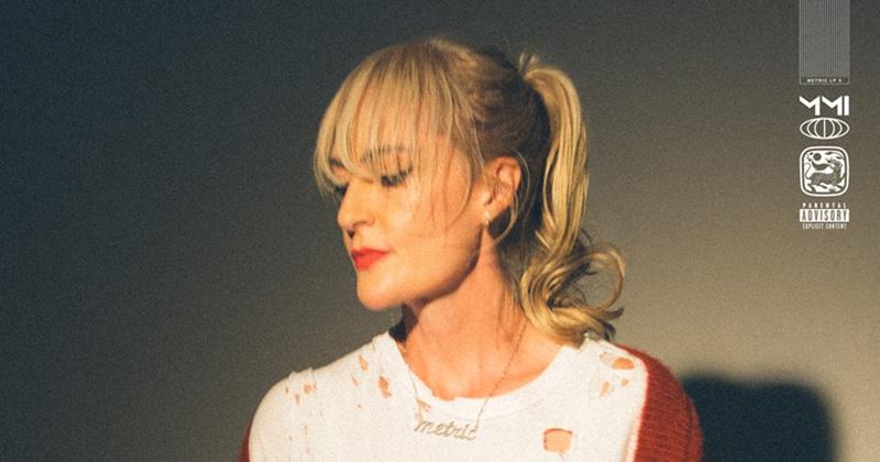 Cropped artwork for Metric's Romanticize The Dive album