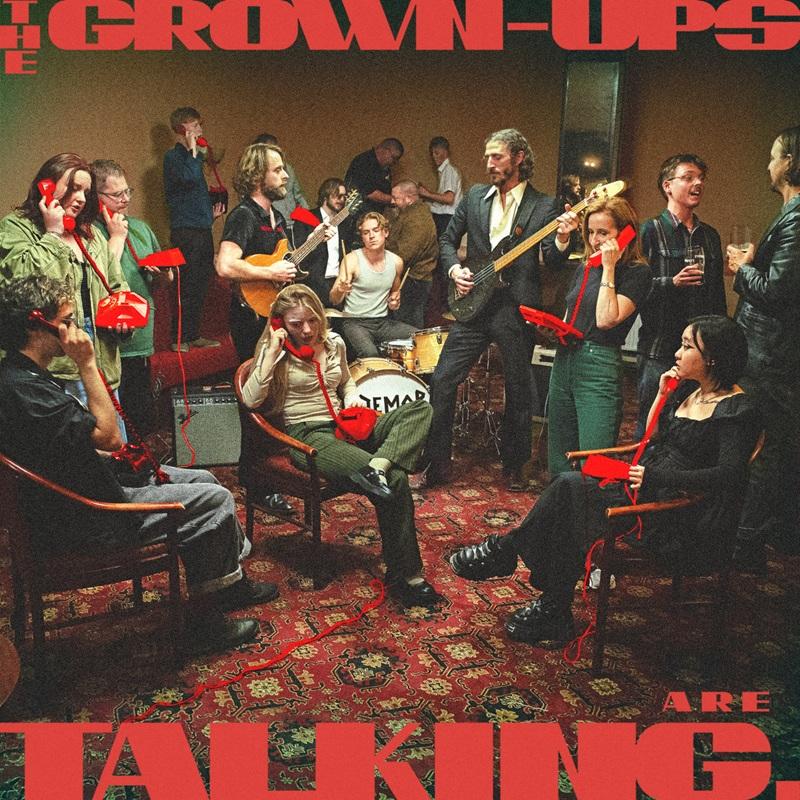 Artwork for the Demob Happy album The Grown-Ups Are Talking