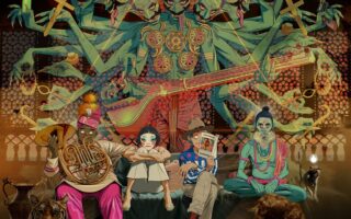 A photo of the band gorillaz