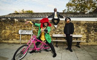 A photo of the band skindred