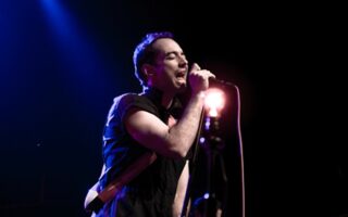 A live photo of the strokes' albert hammond jr